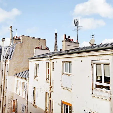 Tour Eiffel - Rue Cler Apartament Paryż